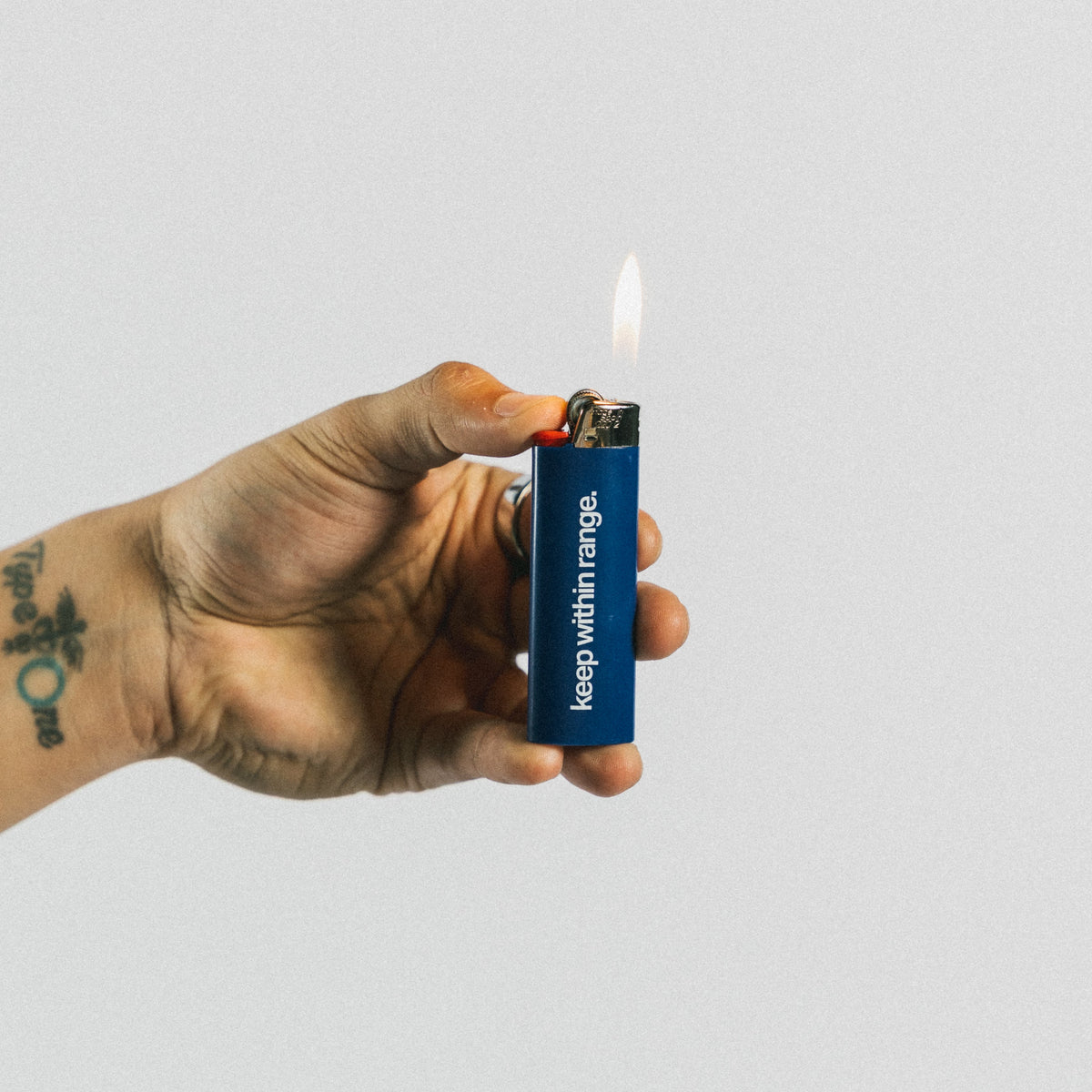 keep within range. lighter